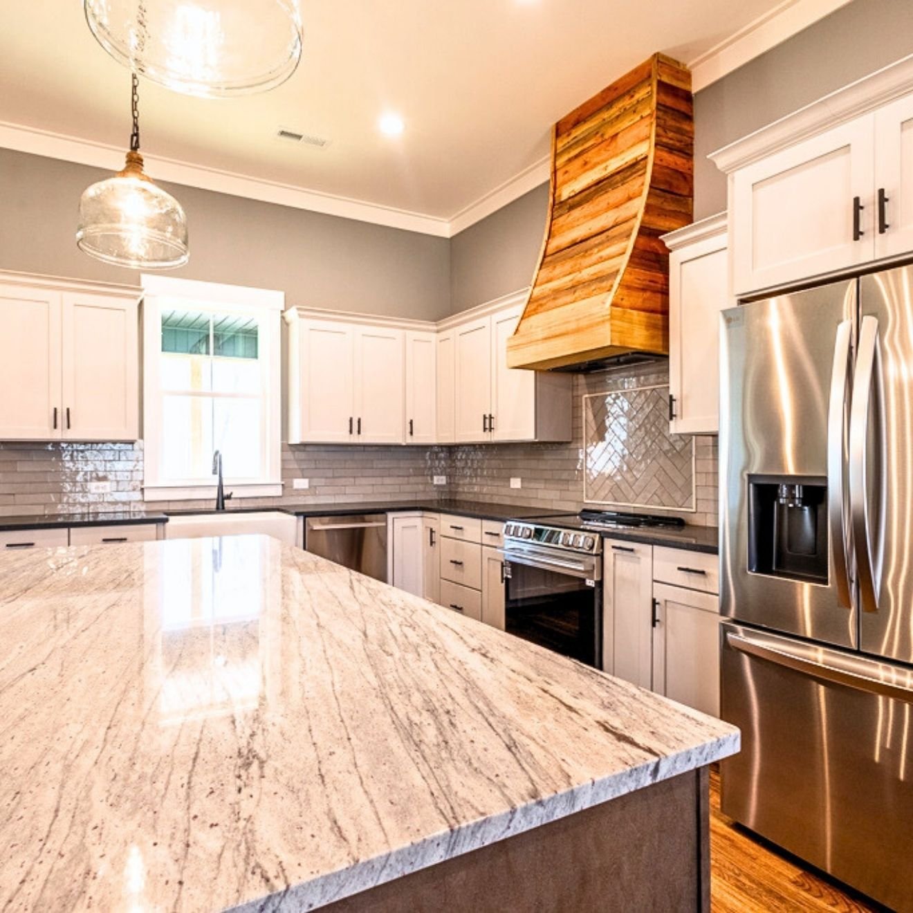 CAD Custom Home Builder Guilford County, NC custom home builder granite countertops, custom millwork