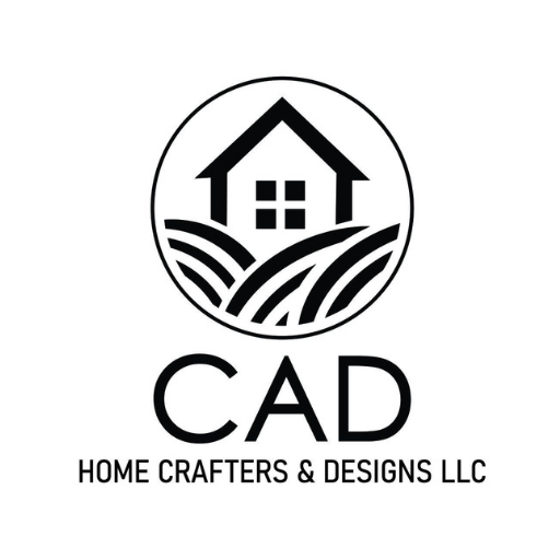 CAD Home Crafters Icon, a house with waves in front of it.