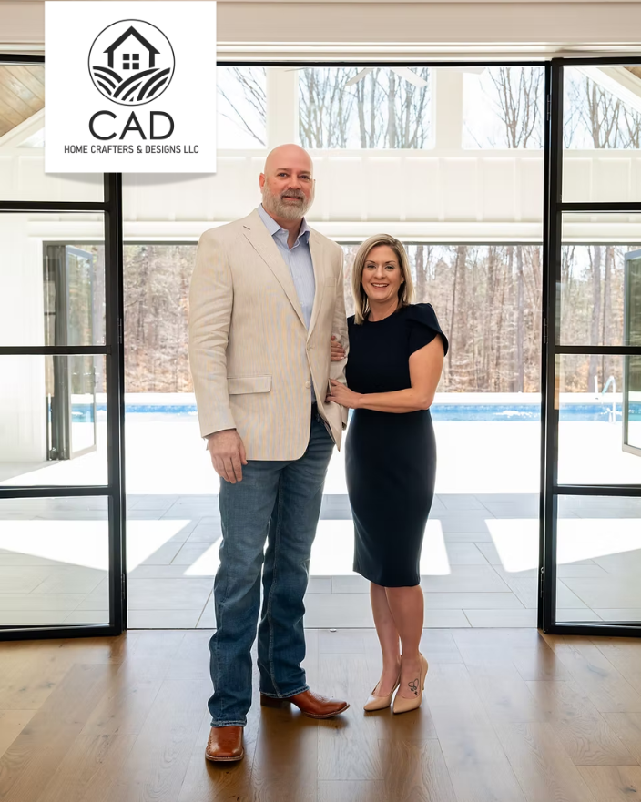 CAD Home Crafters & Designs - Builder for custom homes Craftsman style home in Rockingham County, NC, Chris and Ashley Bailey